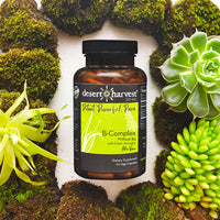 B-Complex | Without B6 - 90 Capsules Oral Supplements Desert Harvest