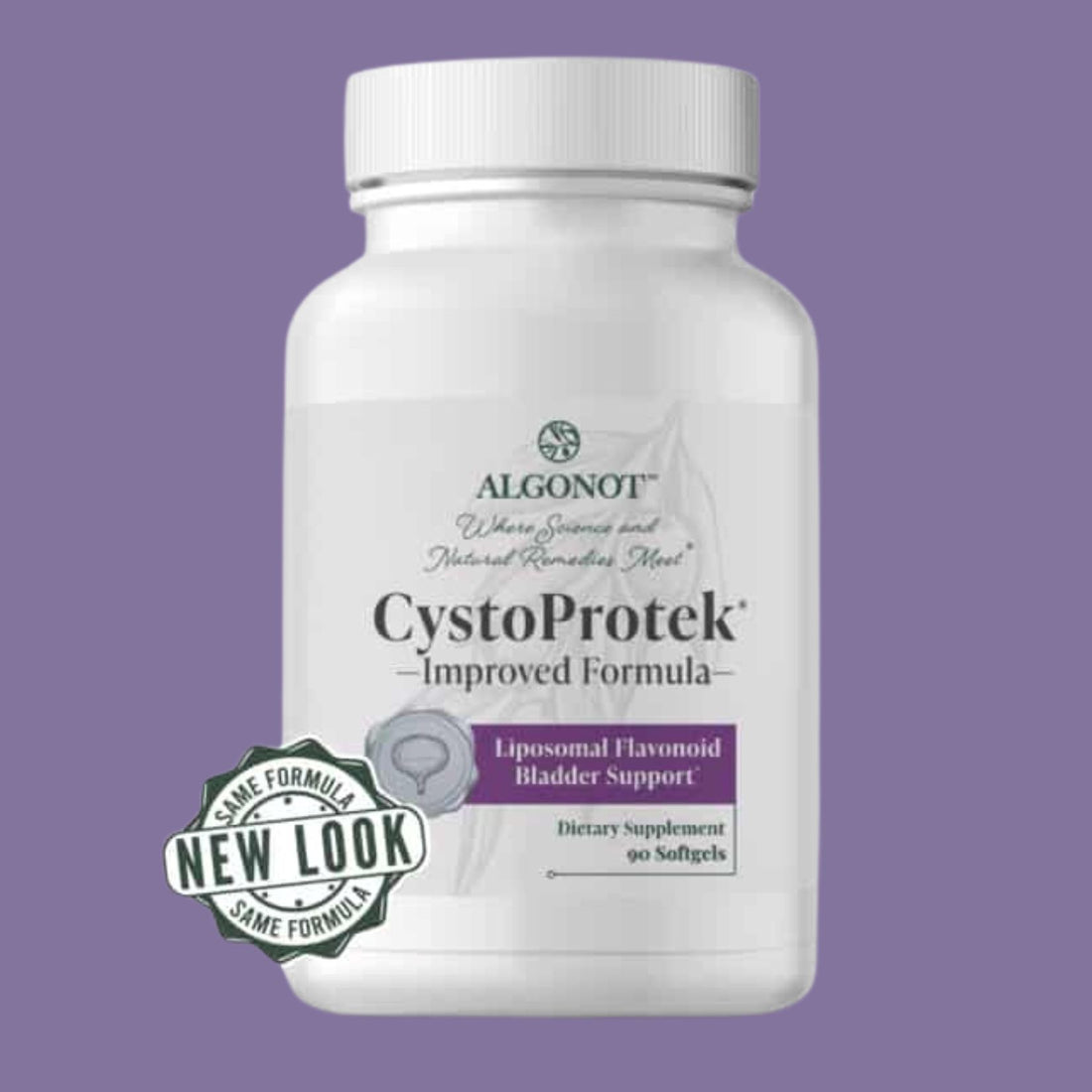 CystoProtek® | Promotes Bladder Health - 90 Softgels Oral Supplements Algonot