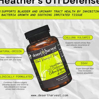 Heather's UTI Defense | Calluna Vulgaris - 60 Capsules Oral Supplements Desert Harvest
