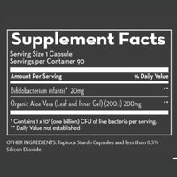 Probiotic | 1 Billion CFU Bifidobacterium - 90 Capsules Oral Supplements Desert Harvest