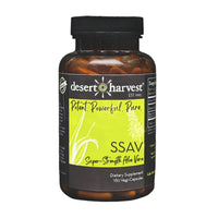 Super-Strength Aloe Vera | Organically Grown & Non-GMO - 180 Capsules Oral Supplements Desert Harvest