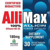 AlliMax Allicin Garlic Extract | 180 mg - 30 & 90 Capsules Oral Supplements AlliMax