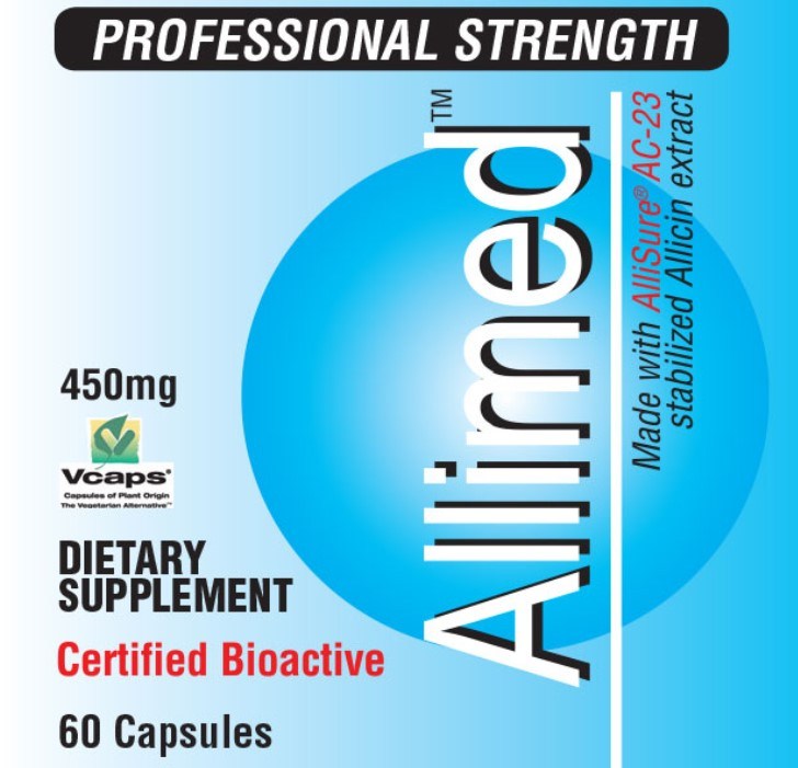 AlliMed Allicin Garlic Extract | 450 mg - 60 & 100 Capsules Oral Supplements AlliMax