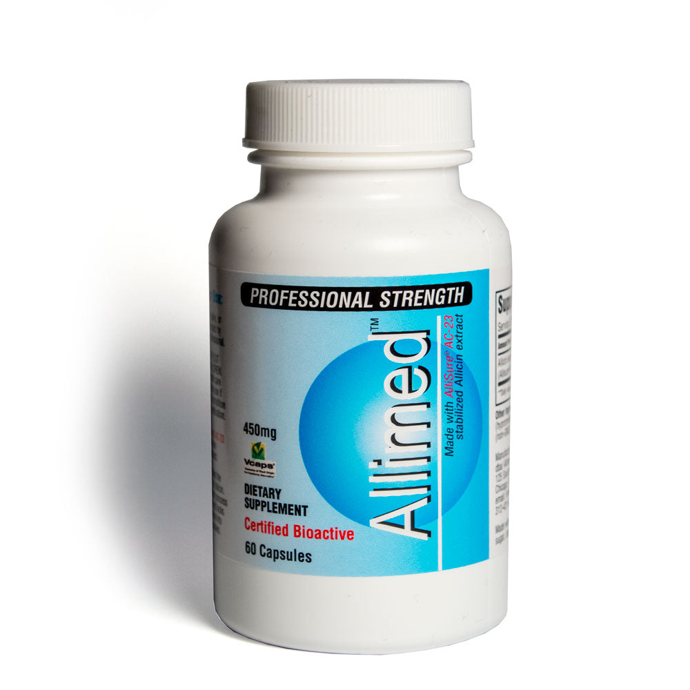 AlliMed Allicin Garlic Extract | 450 mg - 60 & 100 Capsules Oral Supplements AlliMax