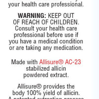 AlliMed Allicin Garlic Extract | 450 mg - 60 & 100 Capsules Oral Supplements AlliMax 