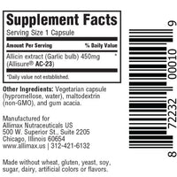 AlliMed Allicin Garlic Extract | 450 mg - 60 & 100 Capsules Oral Supplements AlliMax