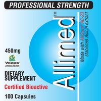 AlliMed Allicin Garlic Extract | 450 mg - 60 & 100 Capsules Oral Supplements AlliMax 