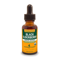 Black Elderberry Tincture | Alcohol Free - 1 Fl oz. Tincture Herb Pharm 