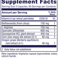 Bladder Ease - 180 Capsules Oral Supplements Vitanica