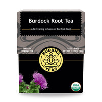 Burdock Root Tea | Organic - 18 Bleach Free Tea Bags Teas Buddha Teas