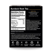 Burdock Root Tea | Organic - 18 Bleach Free Tea Bags Teas Buddha Teas