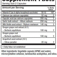 CandidaStat | Yeast Support - 60 & 120 Capsules Oral Supplements Vitanica