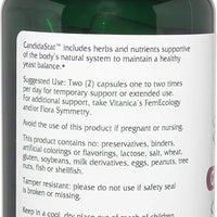 CandidaStat | Yeast Support - 60 & 120 Capsules Oral Supplements Vitanica