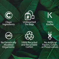 Chamomile Herbal Tea | Organic - 18 Bleach Free Tea Bags Teas Buddha Teas