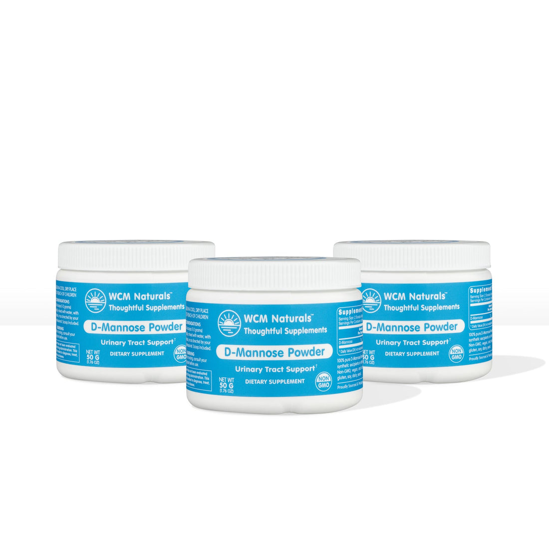 D-Mannose Powder | 100% Pure Non-GMO - 50 g & 100 g Oral Supplements West Coast Mint