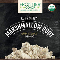 Marshmallow Root | Organic Cut & Sifted - 1 lb, 1/2 lb, & 3.18 oz Teas Frontier Coop 1 lb