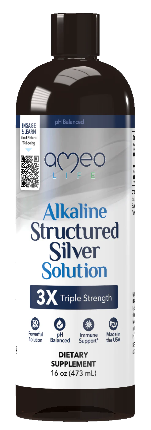 Structured Silver Solution Advanced Alkaline Structured Silver | 35 ppm Solution - 16 oz – West ...