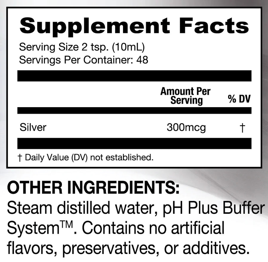 Structured Silver Solution Advanced Alkaline Structured Silver | 35 ppm Solution - 16 oz – West ...