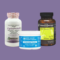 Bladder Support Bundle - CystoProtek - Aloe Vera - D-Mannose | 3 Items Oral Supplements West Coast Mint 