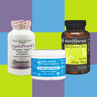 Bladder Support Bundle - CystoProtek - Aloe Vera - D-Mannose | 3 Items Oral Supplements West Coast Mint 