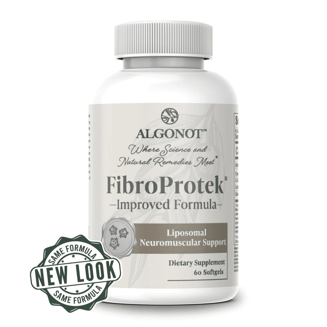 FibroProtek® | Promotes Neuromuscular Harmony & Normal Immunity - 60 Softgels Oral Supplements Algonot 