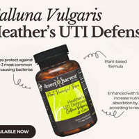 Heather's UTI Defense | Calluna Vulgaris - 60 Capsules Oral Supplements Desert Harvest 