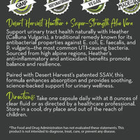 Heather's UTI Defense | Calluna Vulgaris - 60 Capsules Oral Supplements Desert Harvest 