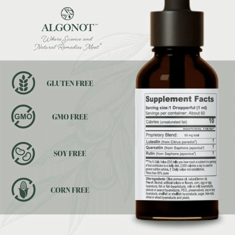 NeuroProtek LP (Low Phenol) Liquid Formula | Promotes Body & Mind Harmony - 2 fl oz. Oral Supplements Algonot 