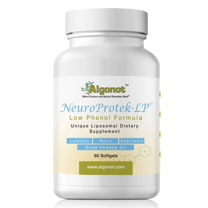 NeuroProtek® Low Phenol | Promotes Harmony Between Body & Mind - 60 Softgels Oral Supplements Algonot 