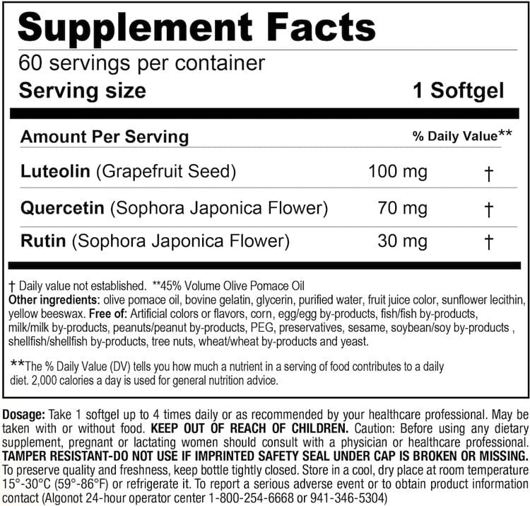 NeuroProtek® | Promotes Harmony Between Body & Mind - 60 Softgels Oral Supplements Algonot 