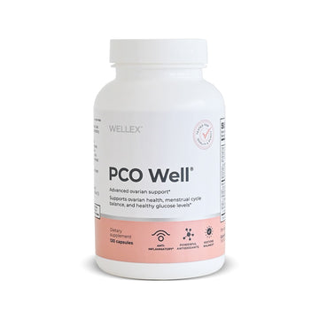 PCO Well® | Advanced Ovarian Support - 120 Capsules Oral Supplements Wellex 