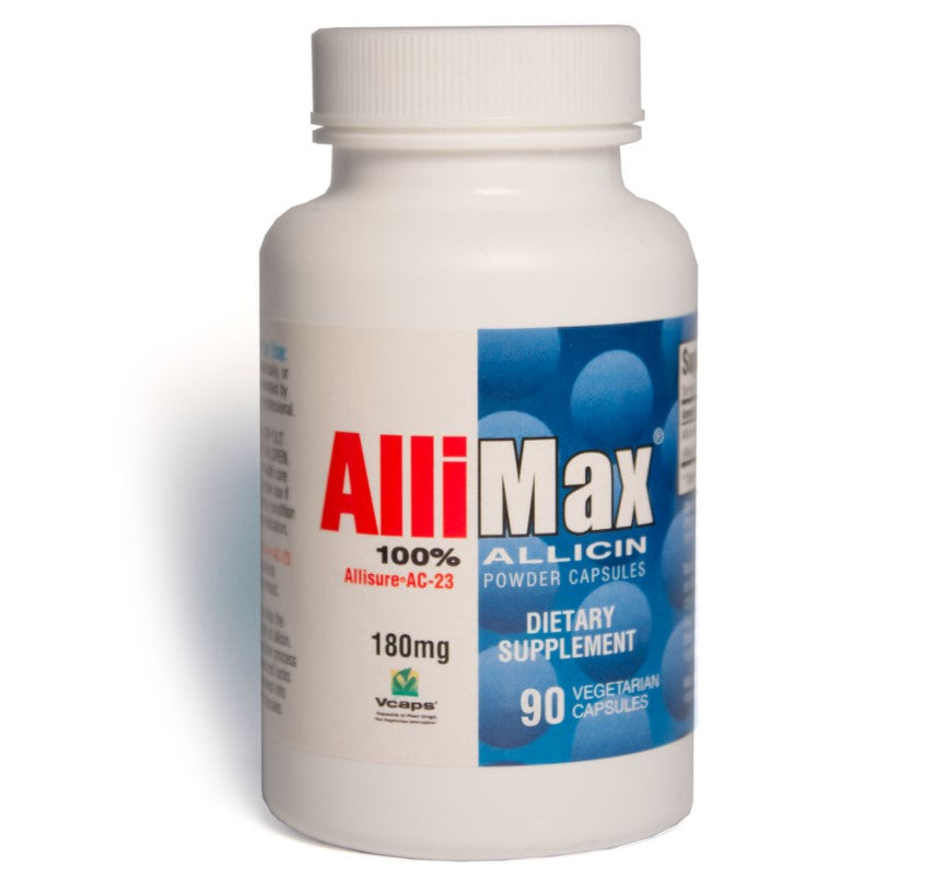 AlliMax Allicin Garlic Extract | 180 mg - 30 & 90 Capsules Oral Supplements AlliMax 90 Capsules 