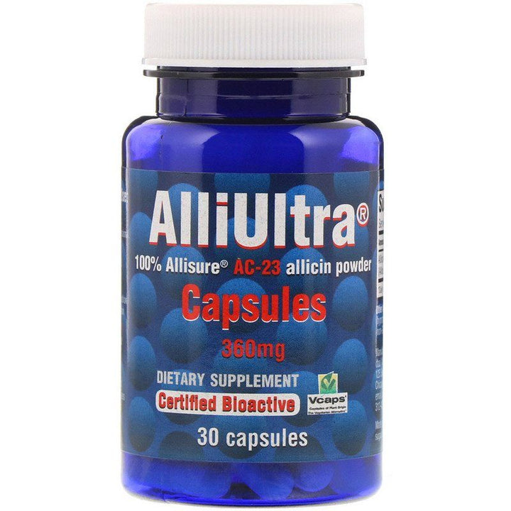 AlliUltra Allicin Garlic Extract | 360 mg - 30 Capsules Oral Supplements AlliMax 