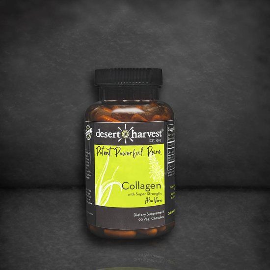 Collagen | Hydrolyzed Type I & III - 90 Capsules Vitamins & Supplements Desert Harvest 