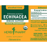 Echinacea Tincture | Alcohol Free - 1 Fl oz. Tincture Herb Pharm 