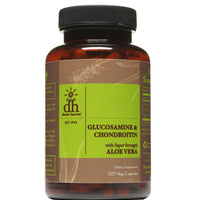 Glucosamine & Chondroitin | with Super-Strength Aloe Vera - 120 Capsules Desert Harvest 