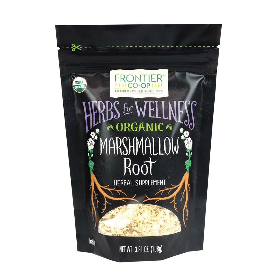 Marshmallow Root | Organic Cut & Sifted - 1 lb, 1/2 lb, & 3.18 oz Teas Frontier Coop 3.18 oz 