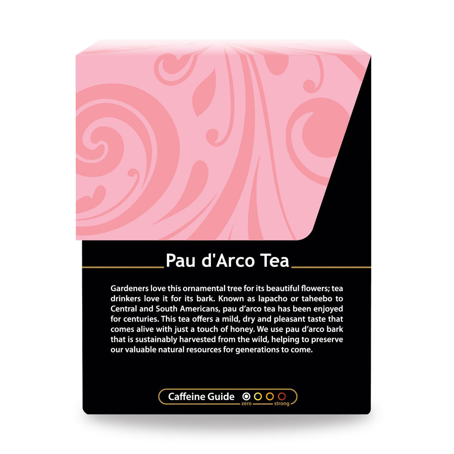 Pau d'Arco Herbal Tea | Wild Crafted - 18 Bleach Free Tea Bags Teas Buddha Teas 