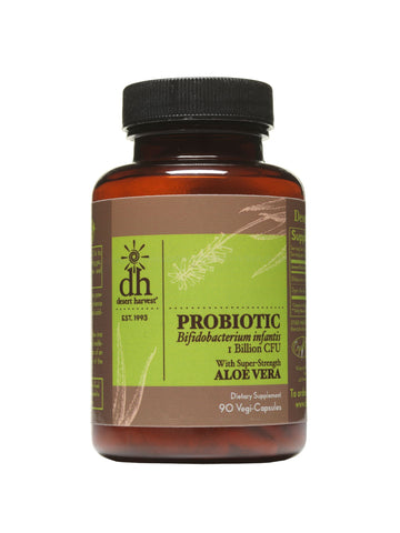 Probiotic | 1 Billion CFU Bifidobacterium - 90 Capsules Oral Supplements Desert Harvest 
