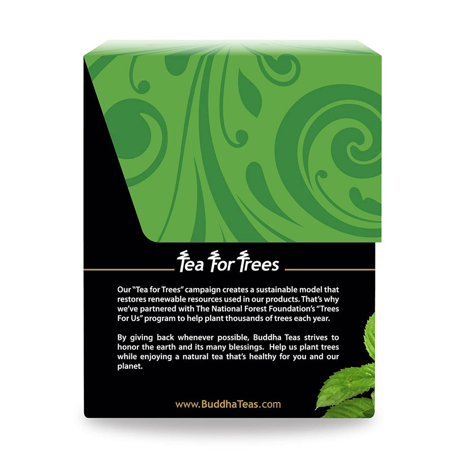 Spearmint Leaf Tea | Organic - 18 Bleach Free Tea Bags Teas Buddha Teas 