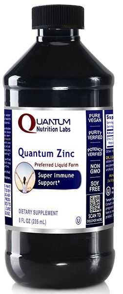 Zinc | Highly Absorbable Liquid - 8 fl. oz. Oral Supplements Quantum Nutrition Labs 